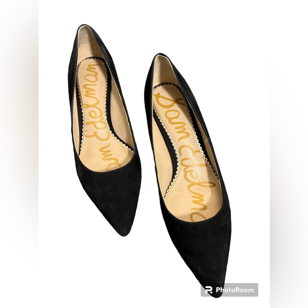 Sam Edelman black suede